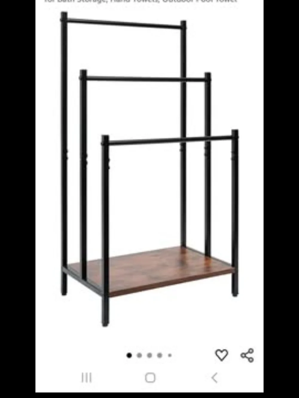 Multi-Tier Garment Rack with Pink & Purple Hangers For Doll Clothes, Baby, Pets
